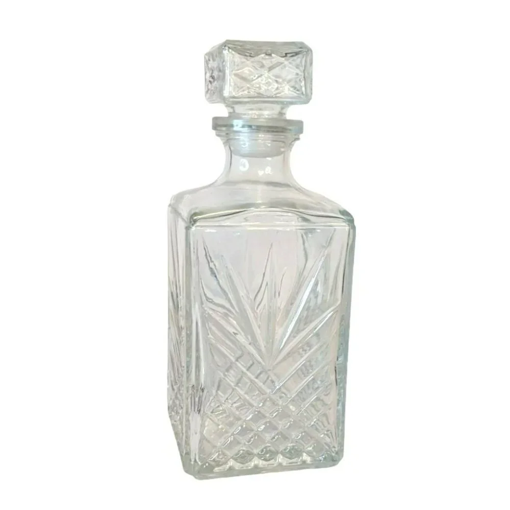 Bormioli Rocco Selecta 33.75 oz. Glass Whiskey Decanter With Stopper